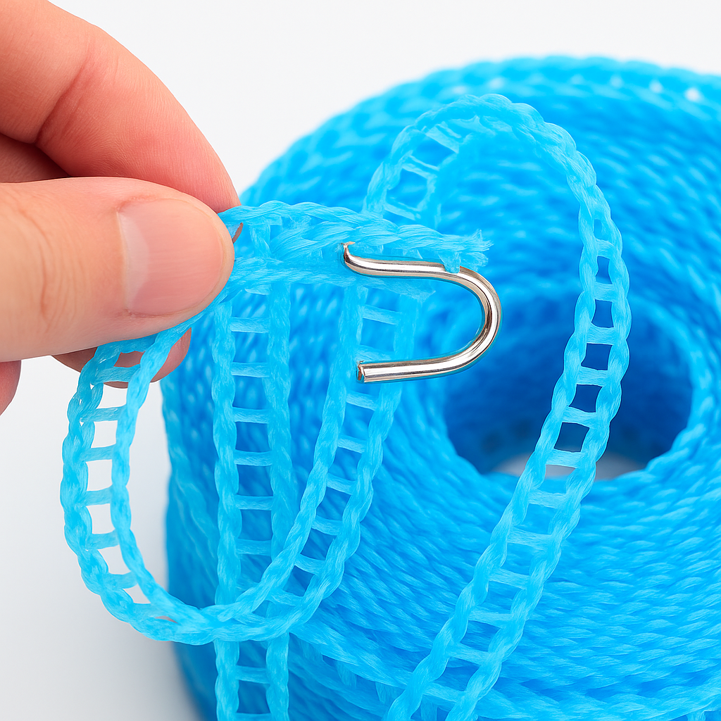 Hook & Hang Windproof Rope Kit 🪝🌬️– Nylon Lines for All-Weather Drying 🌞🏕️ | Buy 1 Get 1 FREE! 🎁
